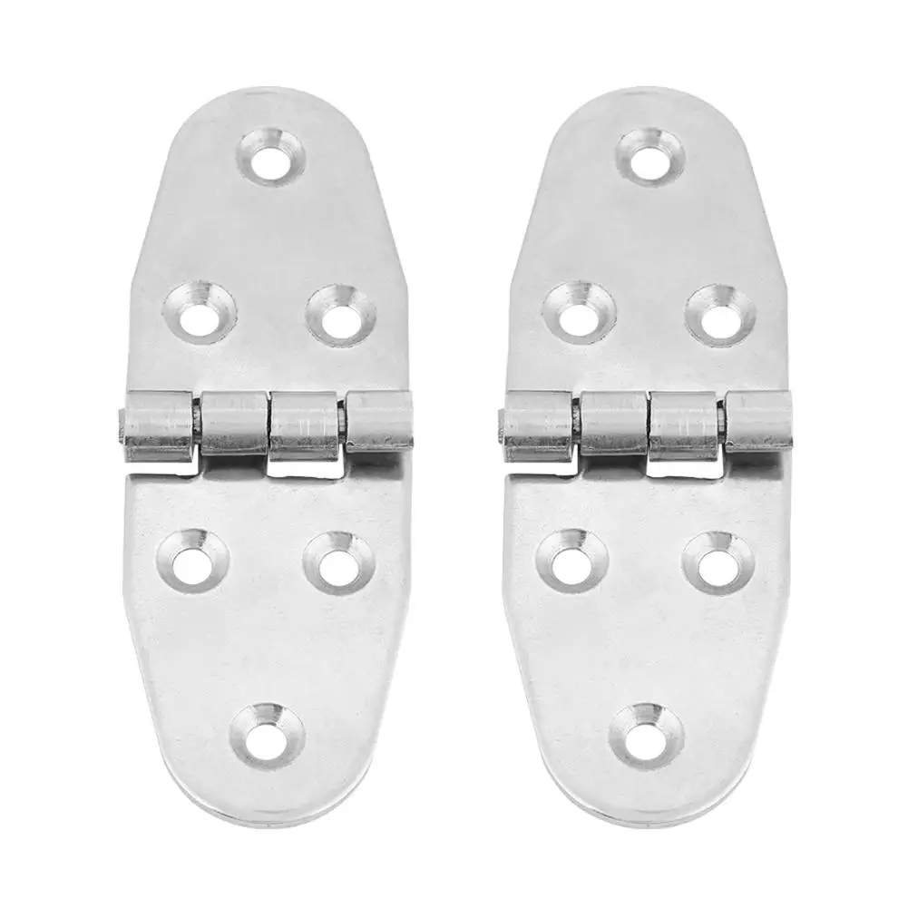Us 7 86 35 Off 2pcs Stainless Steel Butt Hinge Door Round Edge Flip Tray Hinge Hardware Tools 12 4cm Set In Cabinet Hinges From Home Improvement On