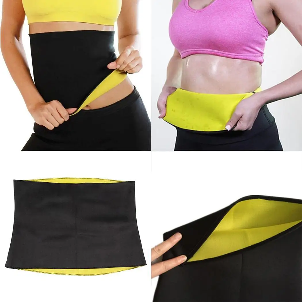 

Women Slimming Belt Waist Cincher Fitness Workout Body Shaper Girdle Gym Trainer