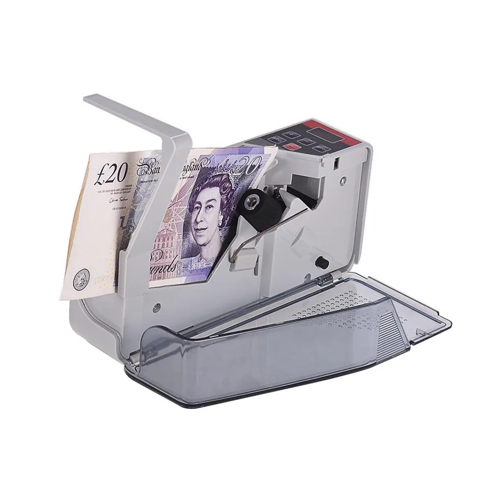 

Portable Mini Handy Money Counter Worldwide Bill Cash Banknote Note Currency Counting Machine with LED Display