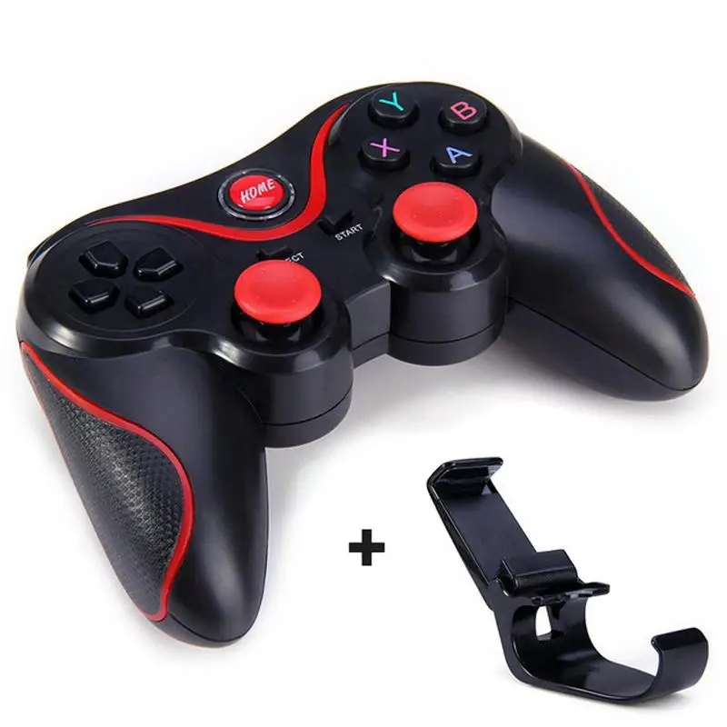 Bluetooth Wireless Gamepad Game Controller T3 Game Controller Joystick S600 STB S3VR For Android IOS Mobile Phones PC Game Hand