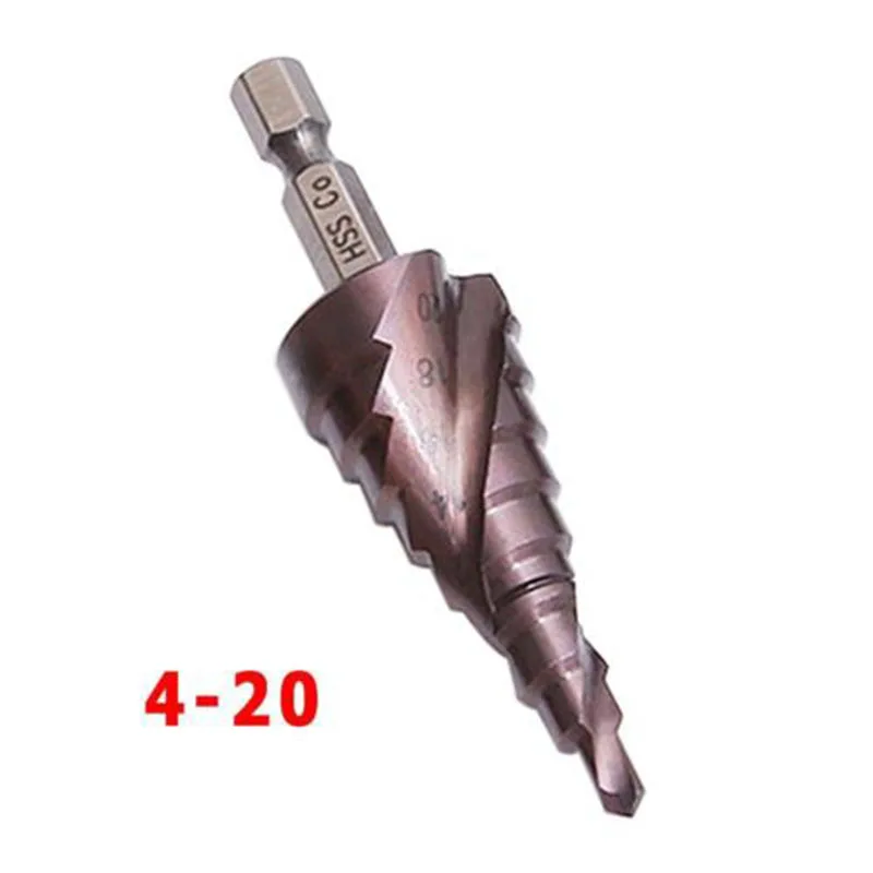 

M35 4-20mm Cobalt Step Cone Hex Handle Opener Reamer Drill Bit High Quality