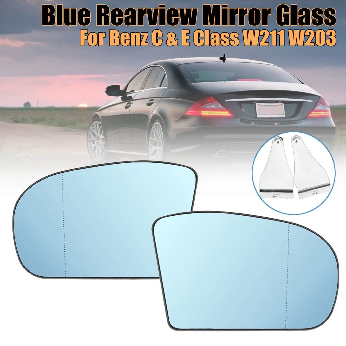 c5 corvette side mirror glass replacement