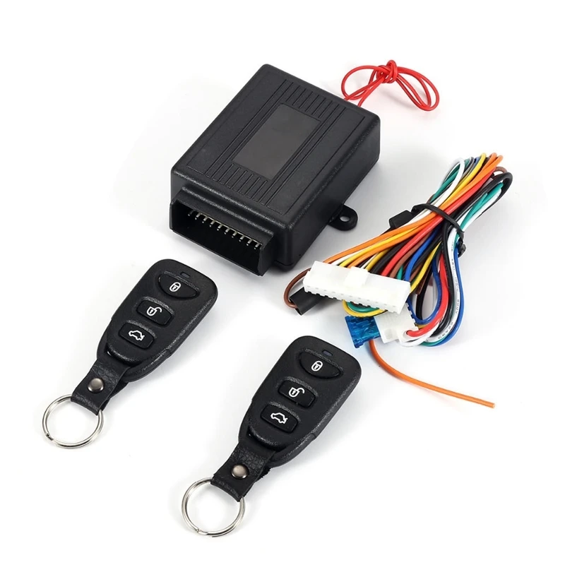 

Universal Car Auto Remote Central Kit Door Lock Locking Vehicle Keyless Entry System With Remote Controllers Car Alarm System