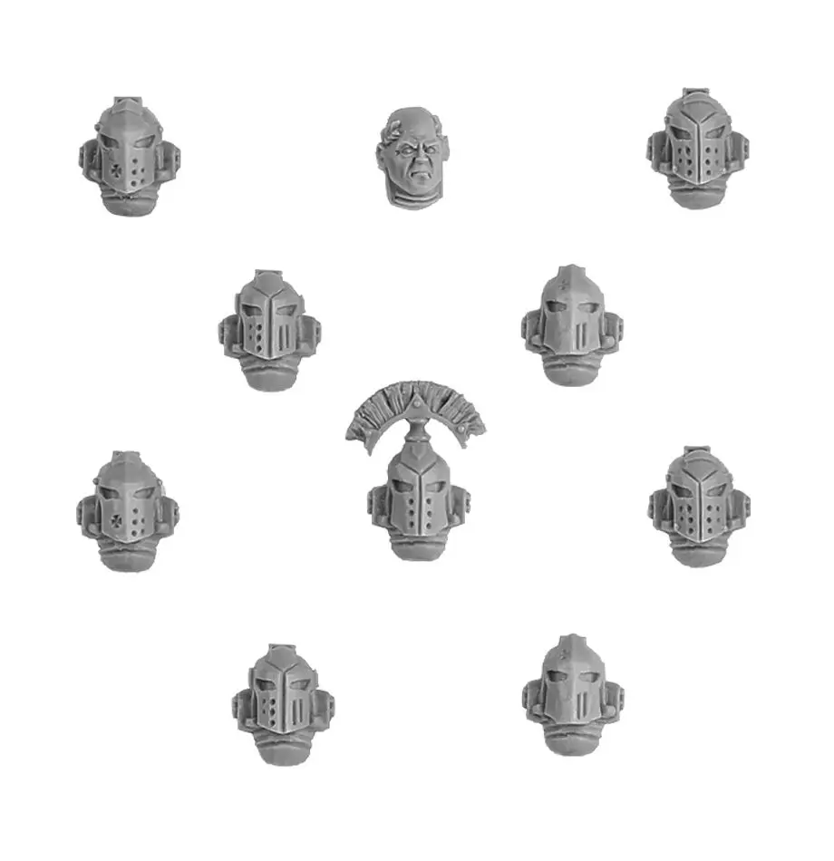 

Ultramarines MKIV Praetorian Heads