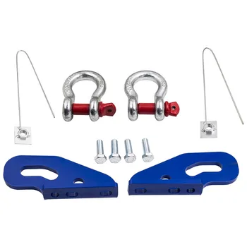 

Recovery Tow Points set for Nissan Patrol GU Series 2,3,4,5 +SHACKLES Heavy Duty fast shipping