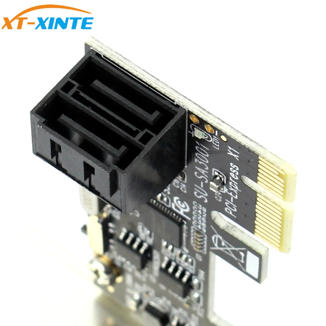PCI-E к SATA3.0 2 порта мини размер карты расширения PCIE к SATA III преобразования адаптера интерфейс для SSD загрузки системы Riser контроллер