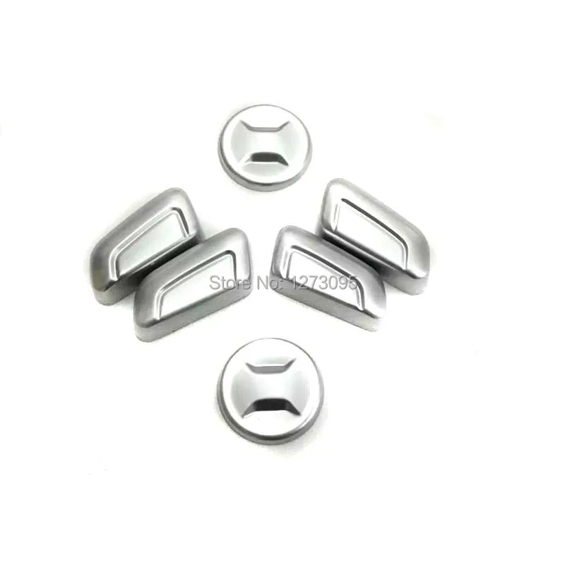 

For Volkswagen Teramont 2018 ABS Driver Seat Adjustment Switch Button Knob Cover Cap Trim Interior Sticker Car Styling Accessory