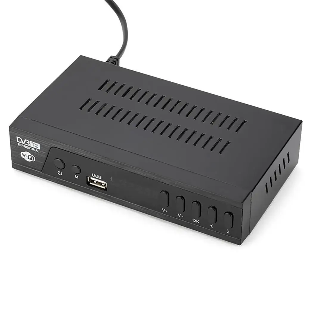 

HD 1080P Smart TV Box Support DVB-T2 H.264 MPEG-4 Powerful and highly effective 7-day EPG function. English / 2