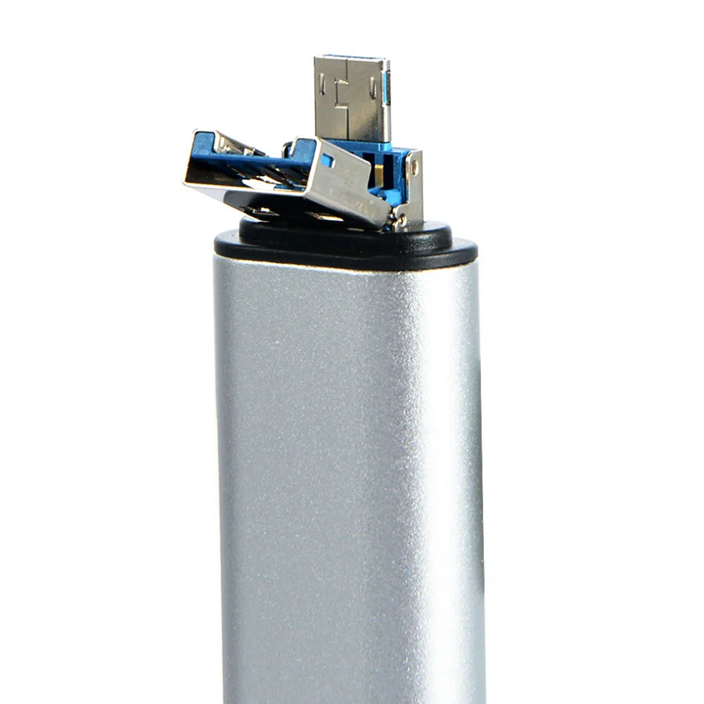 5 в 1 откидная крышка OTG Micro USB 3 Type C устройство для чтения карт SD TF смартфона
