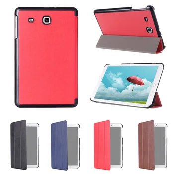

Besegad Ultra Thin Foldable Protection Sleeve Cover Case Skin Shell Stand for Samsung Galaxy Tablet Tab E T560 T 560 9.6 Inch