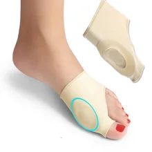 Kesoto женские гелевые носочки ортопедический для бурсита большого пальца стопы Pad защитные накладки Hallux корректор для косточки на ноге бежевая Мягкая силиконовая подушечка внутри Удобная