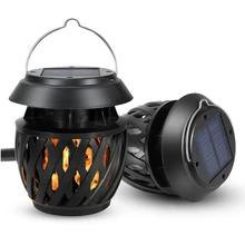 LED Solar Powered Flame Light Waterproof Tent Lamp For Tent Camping Emergency Outdoor LED Solar Powered Flame Light Waterproof Tent Lamp For Tent Camping Emergency Outdoor