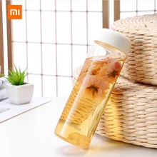 01 Youpin Pinlo 500 мл портативная бутылка для воды безопасные пластиковые бутылки для рук Бутылка для чая спортивная чашка для воды светильник вес