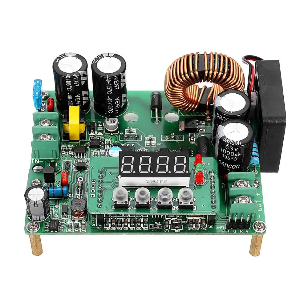 

NEW 12A 720W 60V CNC Adjustable DC-DC Step Down Power Supply Module Voltage Capacity Meter