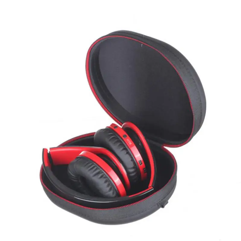 

Hard EVA Material Headset Earphone Bluetooth Headphone Protection Bag Semi-waterproof Storage Box Semi-waterproof Shockproof