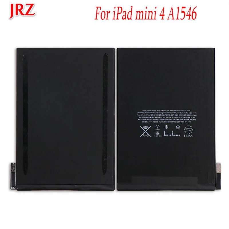 JRZ 5124mAh батарея планшета для iPad mini 4 A1538 A1546 A1550 замена батареи ноутбука Bateria