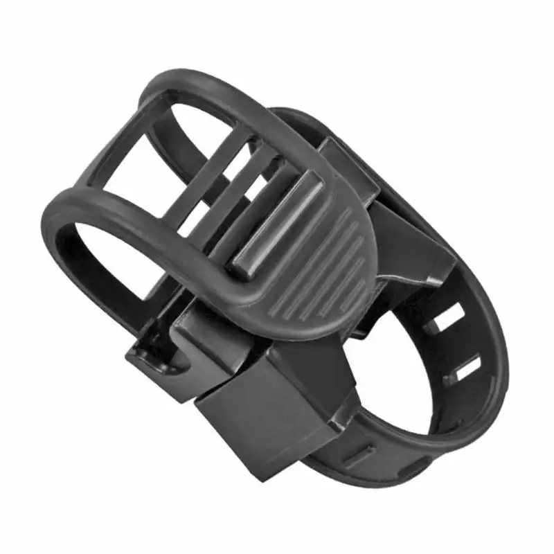 

U-type Universal Bike Flashlight Clip Bracket 360 Degree Rotation Rubber Headlight Holder Rack Adjustable Belt for Bicycle Light