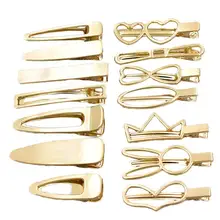 10 шт. шпильки для волос матовые универсальные металлические аксессуары для волос утконоса заколки для волос утконоса Аллигатор зажим для женщин и девушек