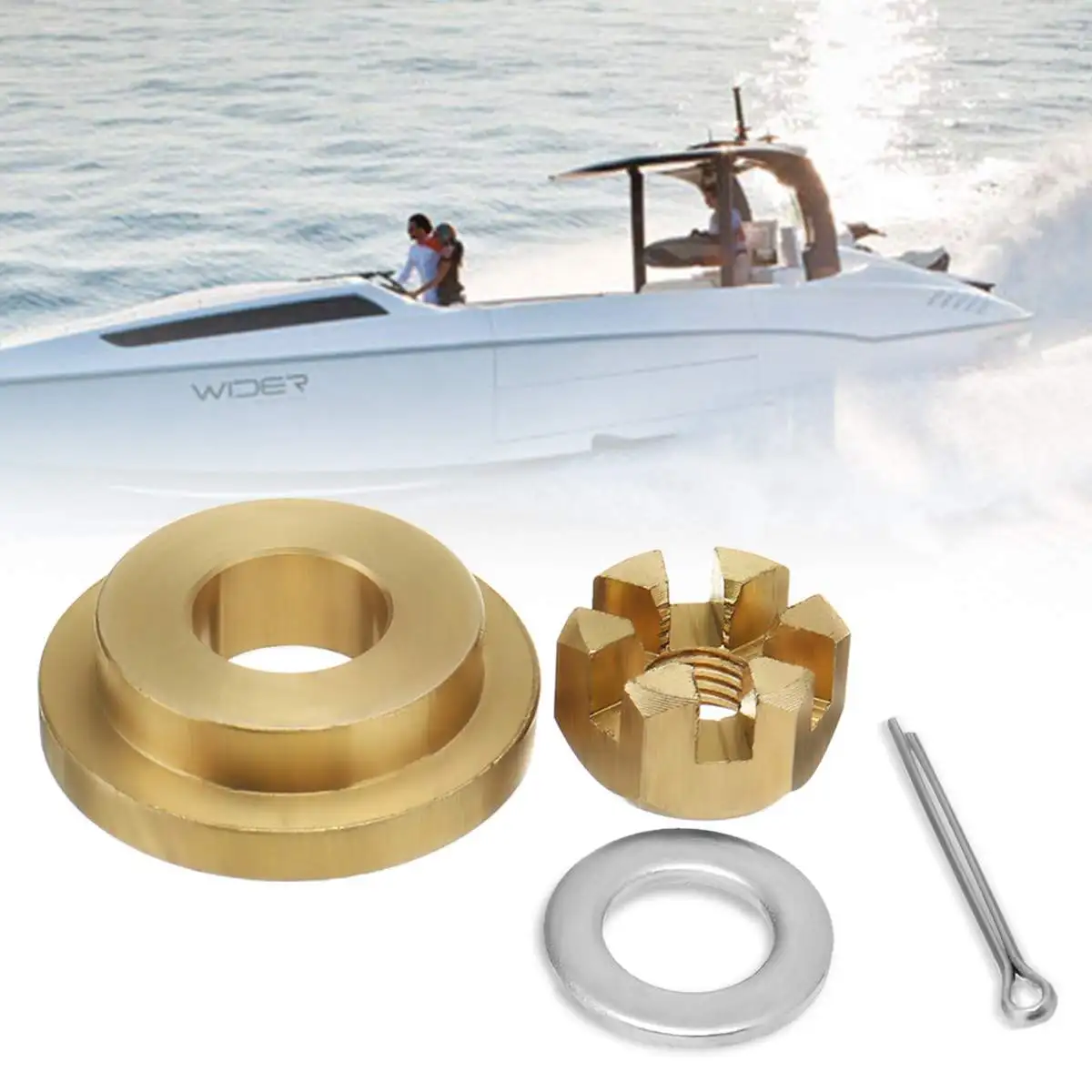 Buy 4Pcs For Yamaha 9.9 15HP Marine Propeller Hardware