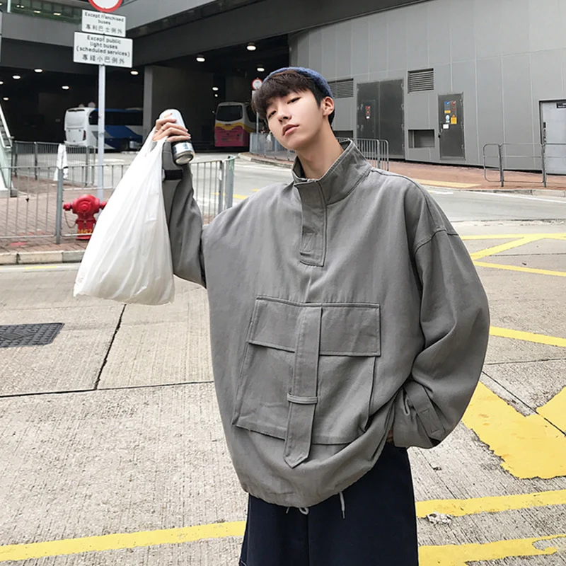 2019 Весна и лето новый тренд Корейская версия пары Harajuku большой размер