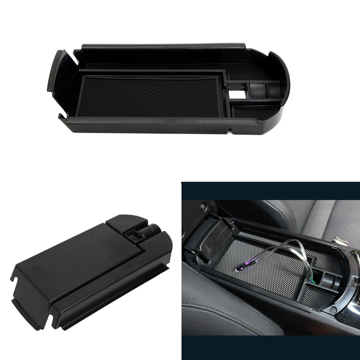 Car Inner Armrest Center Console Storage Box Coin Tray for Toyota C-HR 2017-ON Interior Parts Car Inner Armrest Center Console Storage Box Coin Tray for Toyota C-HR 2017-ON Interior Parts