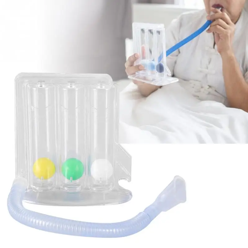 Глубокий дыхательный тренажер для легких, моющийся, гигиенический респираторный тренажер для восстановления личного здоровья