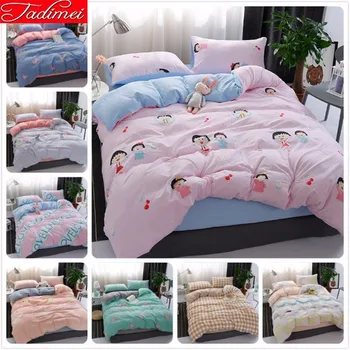 

Single Twin Full Double Queen King Size Duvet Cover Bedding Set Adult Kids Bed Linen Bedspreads Coverlet 150x200 180x220 200x230