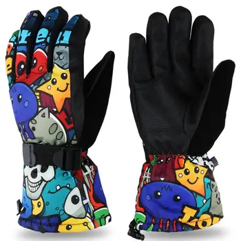 

Women Men Ski Gloves Snowboard Gloves Winter Motorcycle Riding Waterproof Snow Windstopper Camping Leisure Mittens New