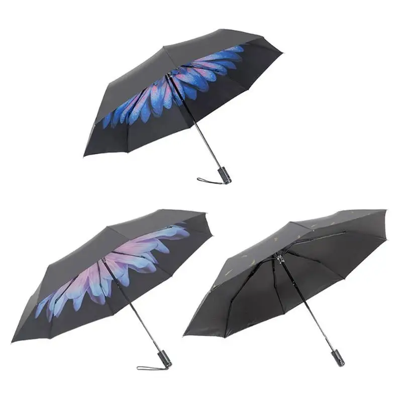 Дорожный Зонт с палкой для селфи беспроводной Bluetooth контроль непромокаемый УФ-защита складной зонт для смартфона