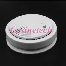 433 МГц фотоэлектрический датчик дыма, 315 МГц беспроводная пожарная сигнализация для домашняя система охранной сигнализации аксессуар, автономный детектор дыма