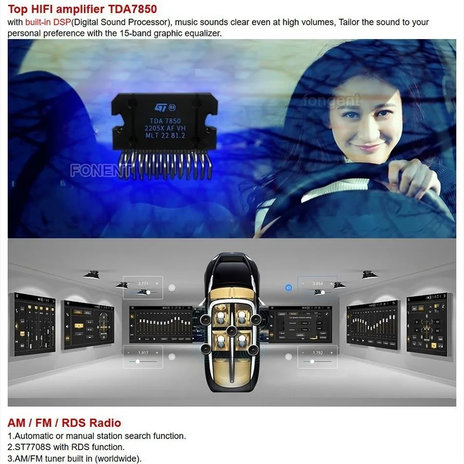 Perfect 10.2" Android 9.0 Unit Car Radio Player for VW Golf 7 2013 2014 2015 2016 2017 Octa Core 64GB Multimedia GPS Navi Stereo PX6 4