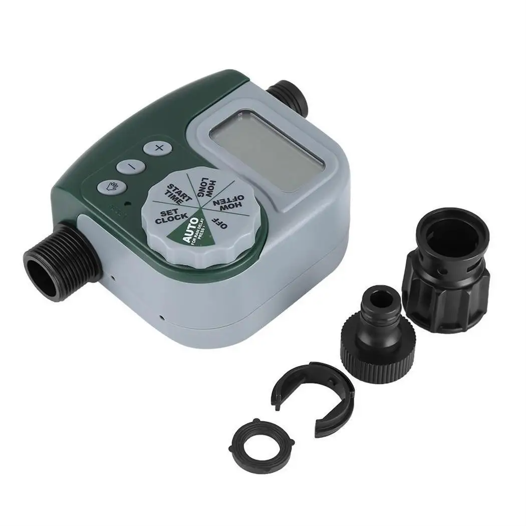 Types Watering Device Outlet Automatic AA Irrigation Garden Not 2 Controller Waterproof Geometric Included Batteries Single x | Дом и сад