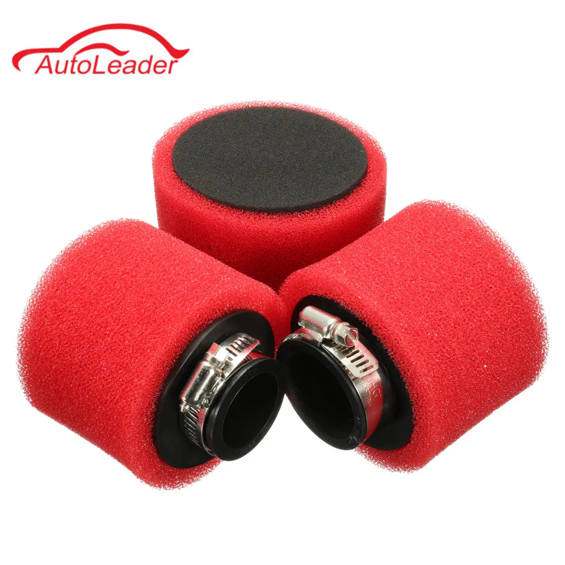 

Autoleader Racing Motorcycle Scooter Bike Dirt Pit Air Filter ATV For GY6 50cc 35 42 48mm