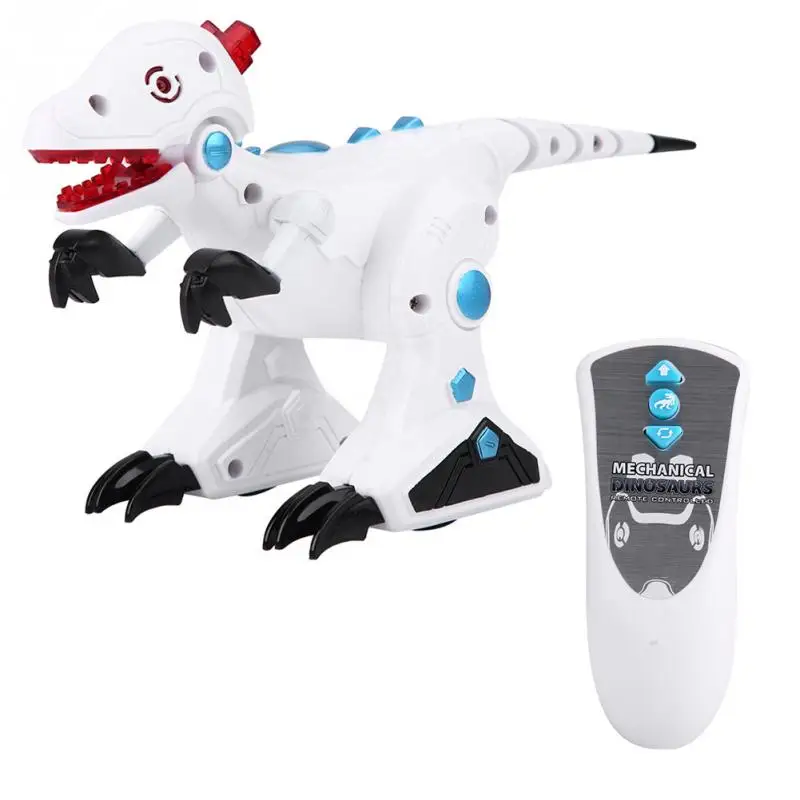 Mini Remote Control Mechanical Dinosaur Model Toy Walking Dinosaur with