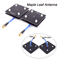 Кленовый лист антенна 5,8G 14dBi SMA/RP-SMA передачи изображения Приём ориентации клен листовая пластина антенны ультра большие расстояния