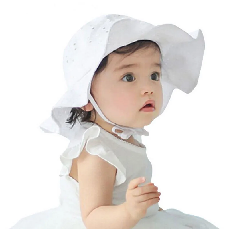 

2019 Cute Toddler Infant Baby Girl Hat Outdoor Bucket Hat Sunhat Summer Sun Beach Bonnet Beanie Cap