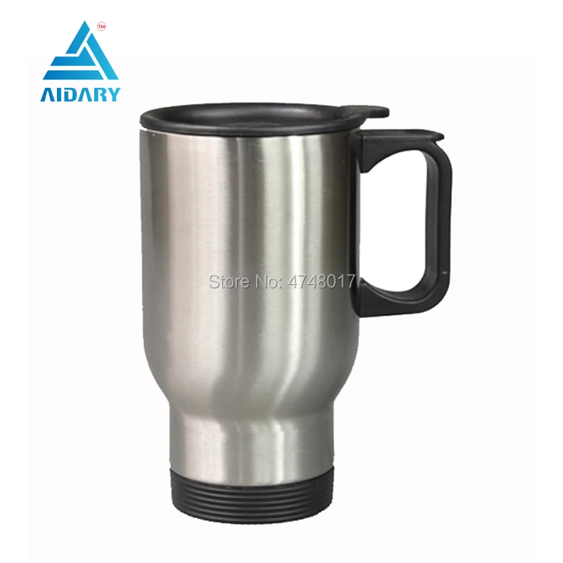 AIDARY 14oz Серебряная кружка из нержавеющей стали с покрытием бутылка для воды