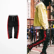 Модные дизайнерские узкие брюки Kanye West, повседневные обтягивающие джинсы в стиле хип-хоп на молнии для скейтборда Джастина Бибера