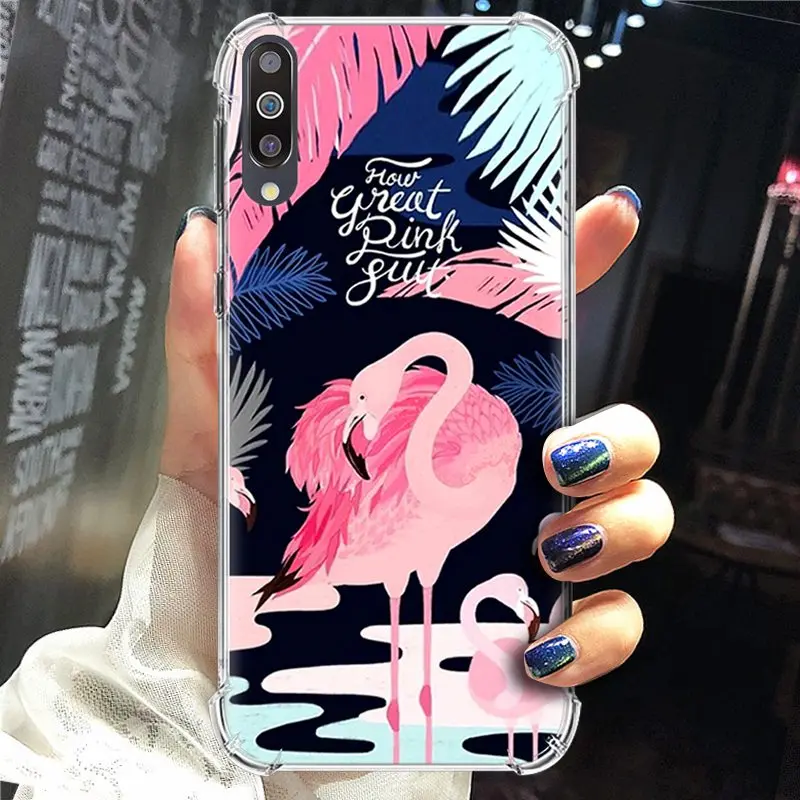 Противоударный чехол для телефона SAMSUNG GALAXY A70 6 7 дюйма стильный дизайн цветная