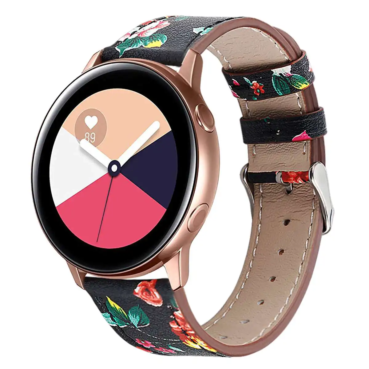 Для Galaxy Watch активный Смарт часы замена кожаный ремешок для часов модный смарт