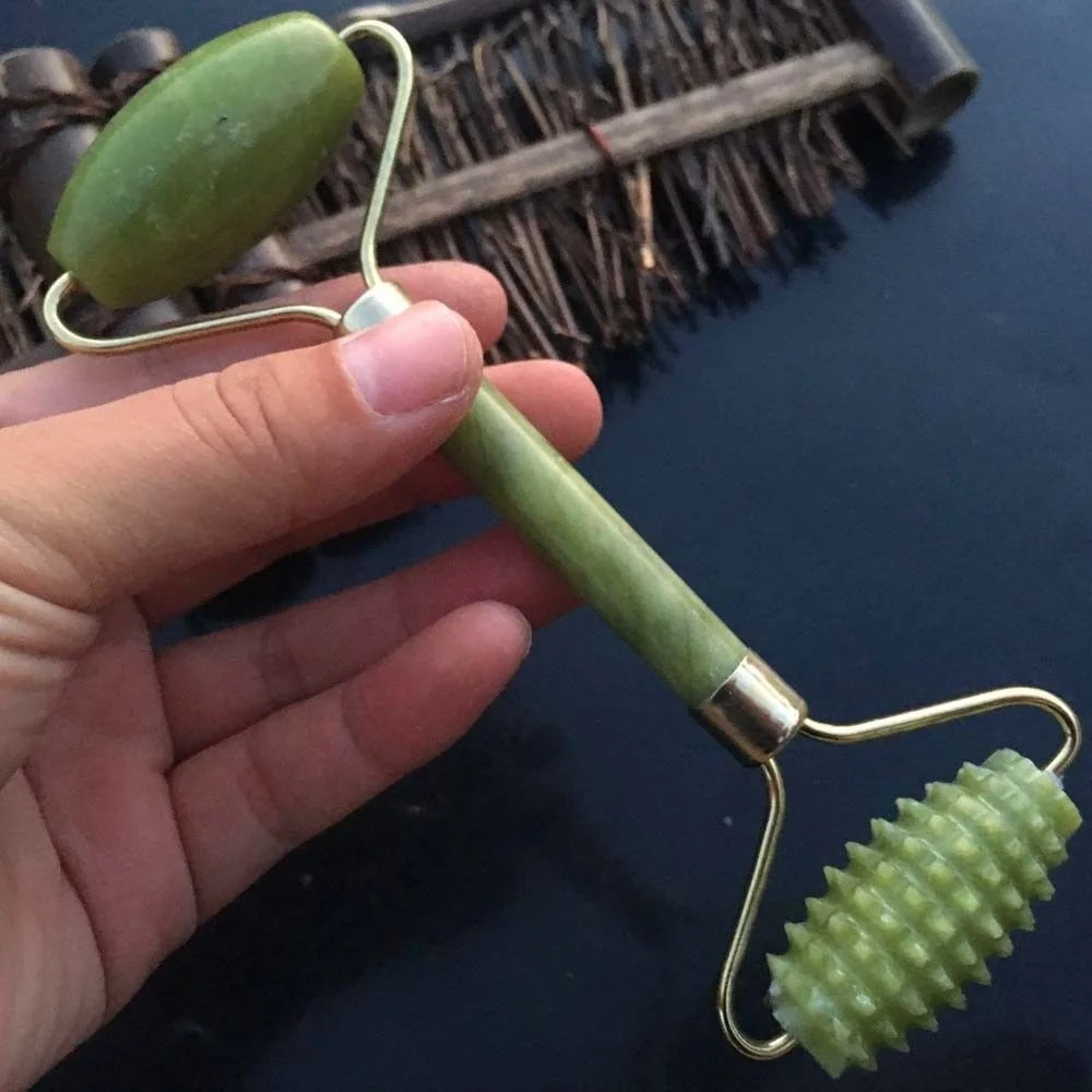 Murah Baru Alami Jade Roller Kecantikan Wajah Wajah Massager Alat Wajah Tipis Massageador Alami Pijat Wajah Angkat Alat Perawatan Kulit Jual Baru Alami Jade Roller Kecantikan Wajah Wajah Massager Alat Wajah Tipis Massageador Alami Pijat Wajah Angkat Alat Perawatan Kulit
