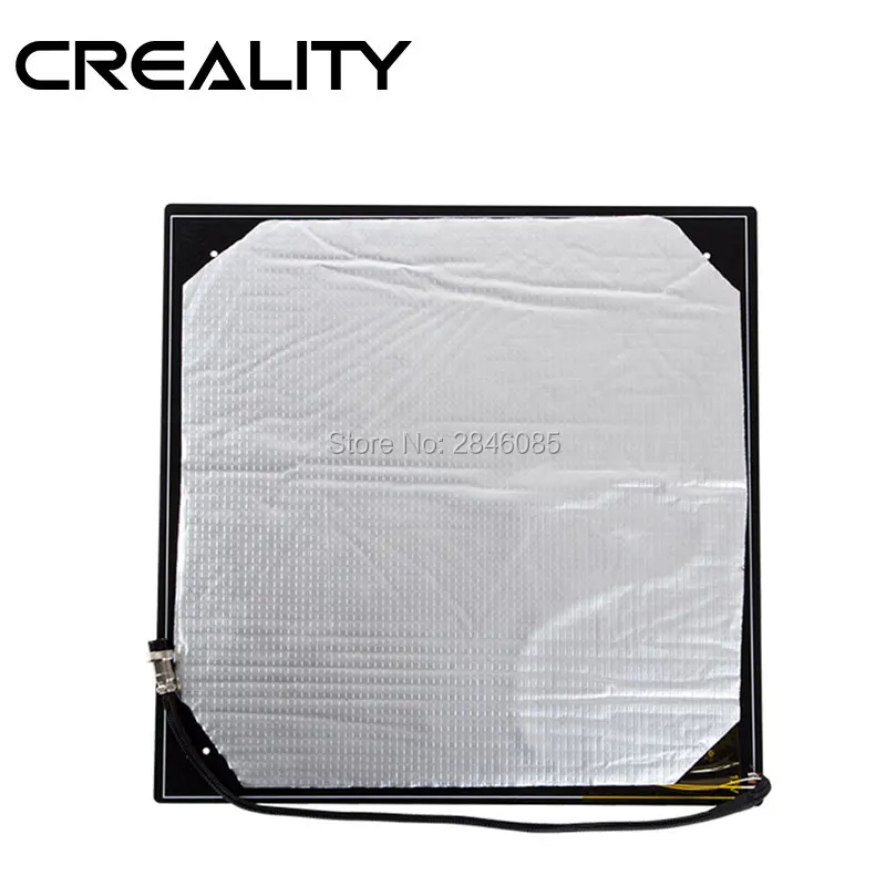 DHL/FedEx Creality 3D Подогреваемая кровать пластина для CREALITY 3D CR-10/CR-10S/S4 Размер 300/400 кабель установлен хорошо