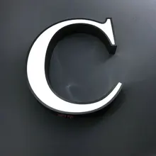 На заказ водостойкий 3D led удобный магазин знаки алфавитный письмо для магазинная вывеска