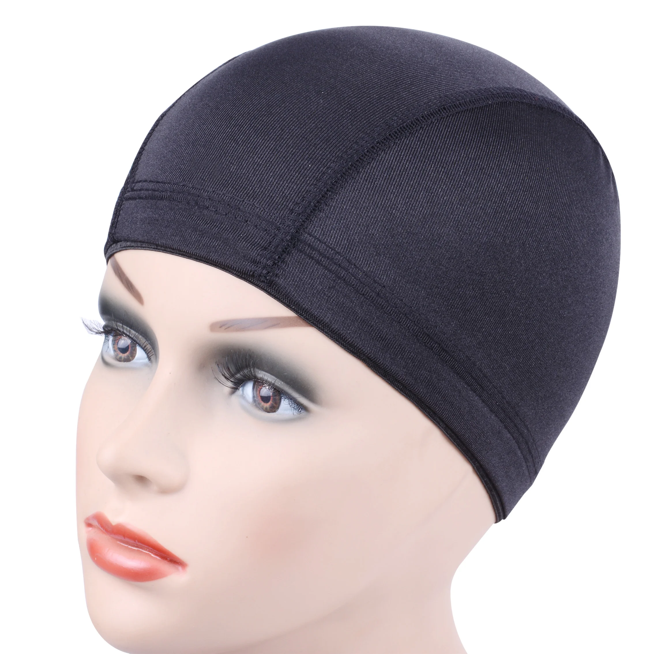 3 pcs Glueless Hair Net Wig Liner Cheap Wig Caps For Making Wigs Spandex Net Elastic Dome Wig Cap