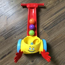 Детский совок и Вихрь мяч Поппер ходунки малыш музыка ходьба толчок игрушка для раннего развития хорошо для баланса, сотрудничества, мышления