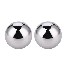 

2Pcs Metal Ball Massager Exercise Hand Wrist Chinese Health Exercise Therapy Stress Massager Balls Fatigue Gym Training Travel