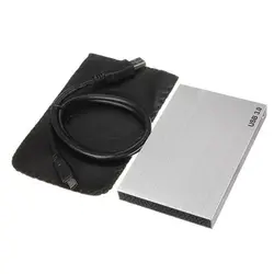 2,5 "HDD жесткий диск случае SATA к USB 3,0 алюминиевый сплав корпус внешний SSD Box 2,5 дюймов