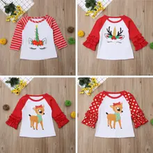 

Autumn Toddler Kids Baby Boy Girl Clothes T-shirt Long Sleeve Cotton Tops Cute Animals Outfits Tee Outfits Clothing Girl 6M-5T