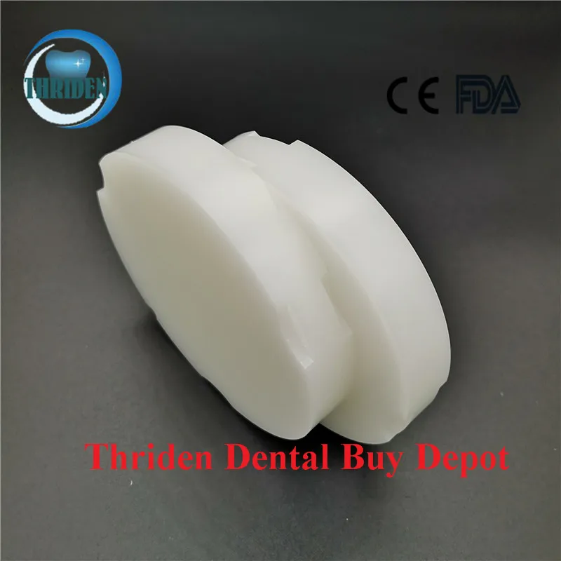 

5pieces/lot Dental Lab CAD CAM Wax Disc Zirkonzahn System OD95mm*10/12/14/18/22/25mm Blue Carving Wax Block Dental Materials