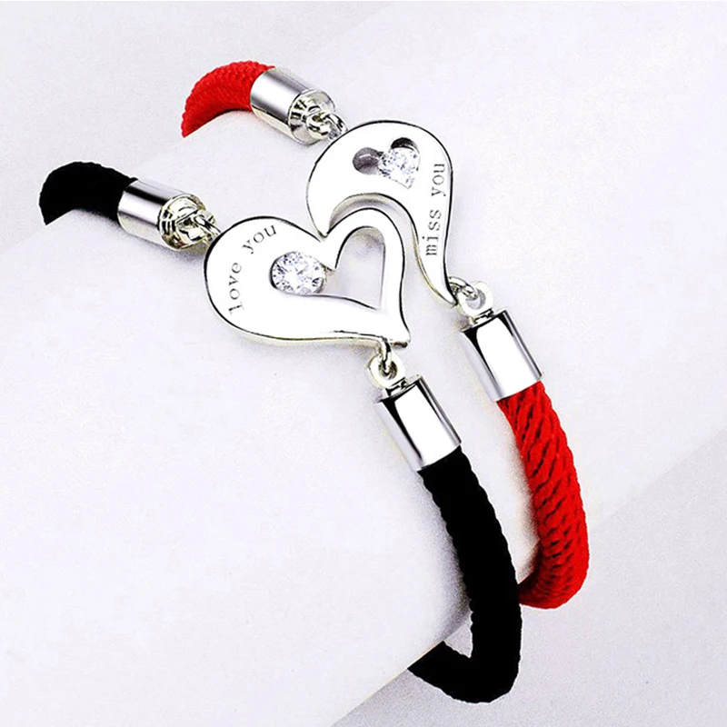 Fashion Forever Love Infinity Bracelet for Lovers Women Red Men Black String Couple Bracelets Women Men's Wish Jewelry Gift Fashion Forever Love Infinity Bracelet for Lovers Women Red Men Black String Couple Bracelets Women Men's Wish Jewelry Gift